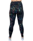Nebula print revive high waisted leggings back view