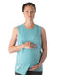 Maternity nursing top turquoise 